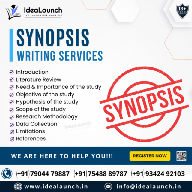 Synopsis Writing Services - IdeaLaunch