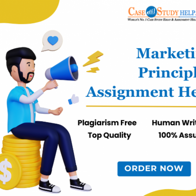 Get Customized Marketing Principles Assignment Help by Experts in USA