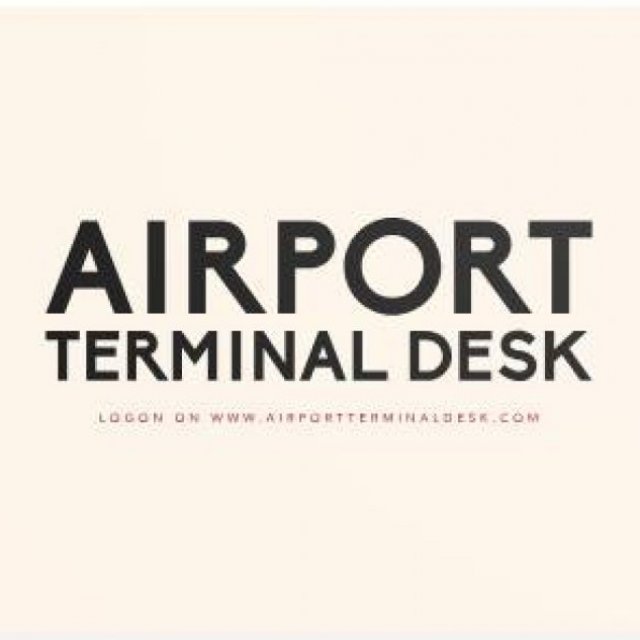 Airport Terminal Desk