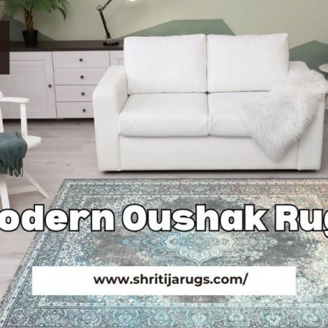 Discover the Timeless Beauty of Modern Oushak Rugs: A Perfect Blend of Contemporary Design