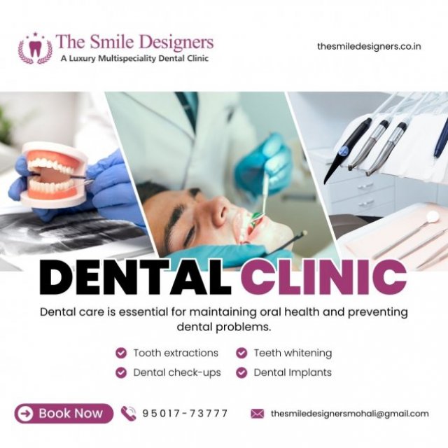 The Smile Designers - Best Dentist in Mohali | Orthodontic Dental Clinic in Mohali