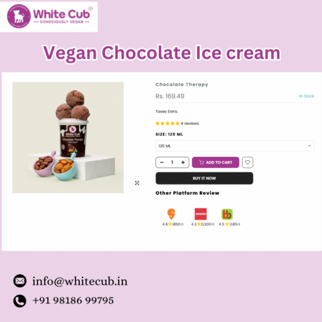 Whitecub - Chocolate Ice cream in Gurgaon