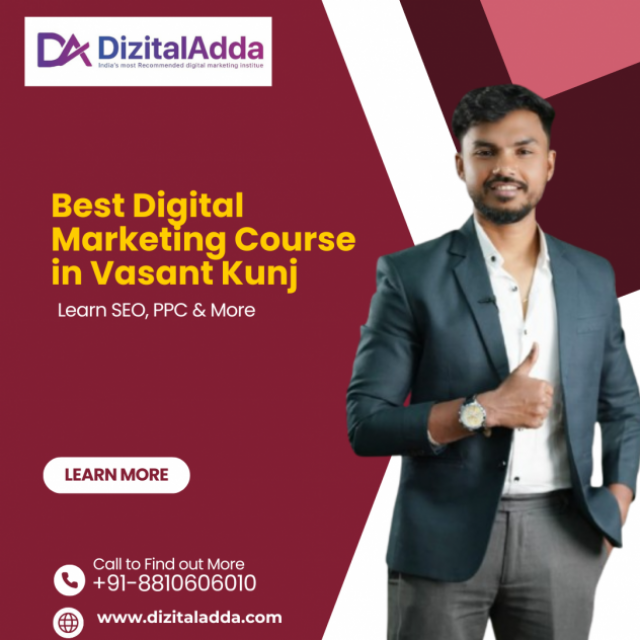 Best Digital Marketing Course in Vasant Kunj - Learn SEO, PPC & More