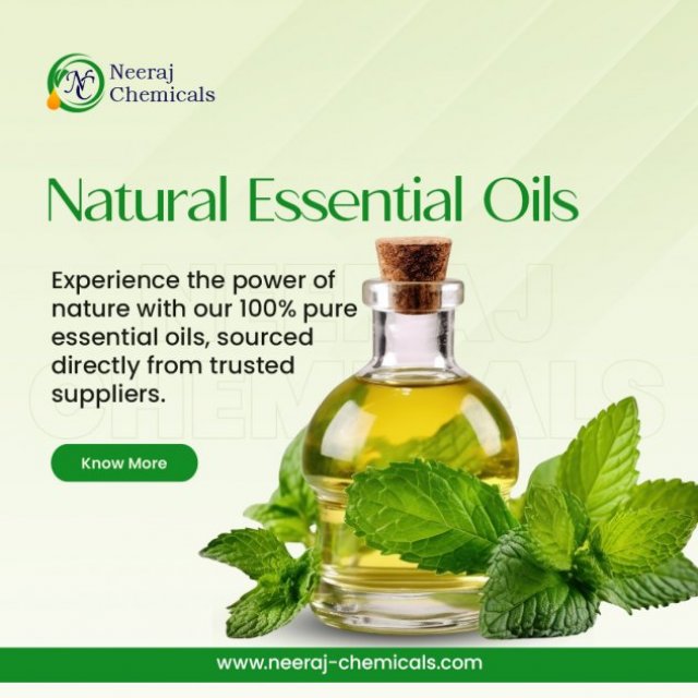 Natural Essential Oils Suppliers & Wholesalers in India