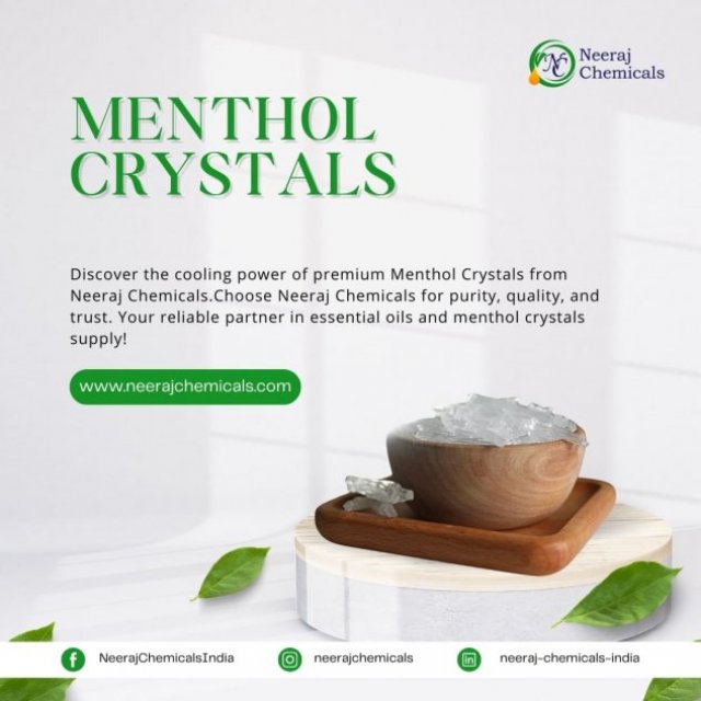 Menthol Crystals Suppliers & Wholesalers in India