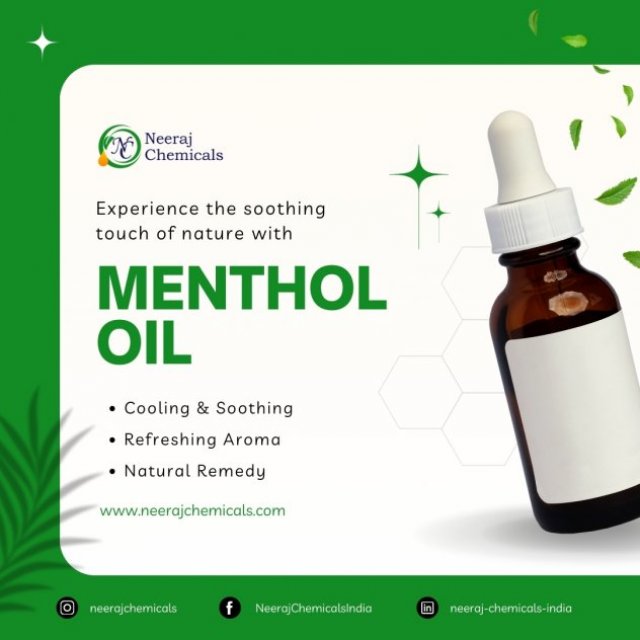 Menthol Oil Suppliers & Wholesalers in India