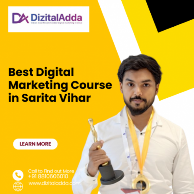 Best Digital Marketing Course in Sarita Vihar | Master Digital Skills Today