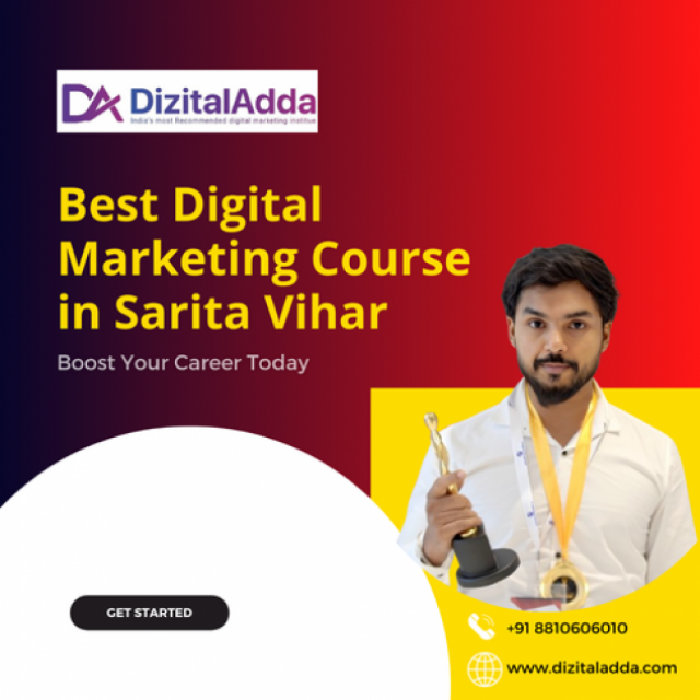 Best Digital Marketing Course in Sarita Vihar | Expert Training & Certifications