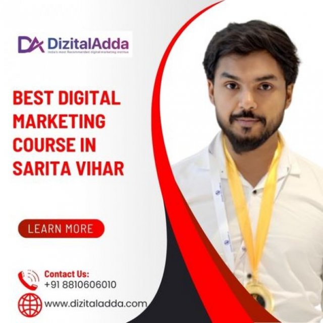 Best Digital Marketing Course in Sarita Vihar | Learn Digital Skills Today