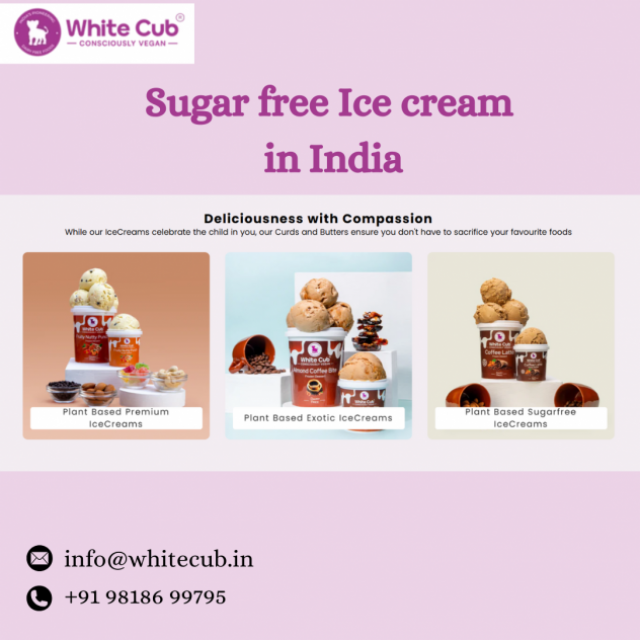 Sugar free ice cream in India