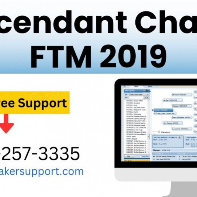 What is Descendant Chart in Family Tree Maker 2019 All About?