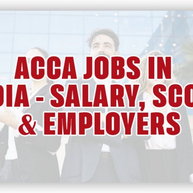 acca jobs in india