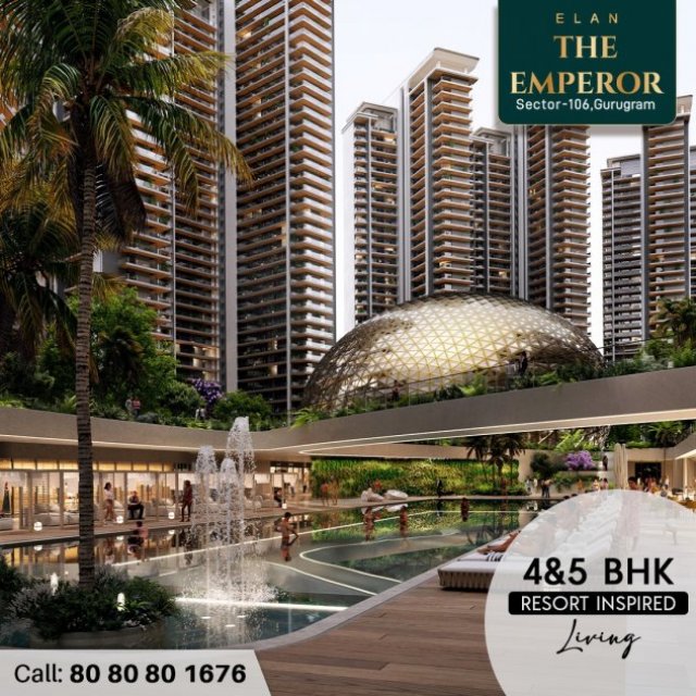 4 BHK Flats In Gurgaon For sale At Elan The Emperor