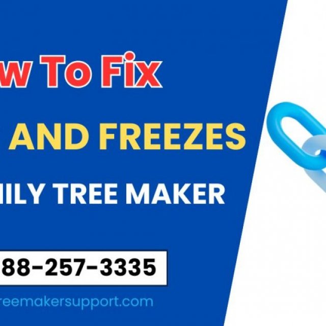 How to fix Slow and Freezes in Family Tree Maker