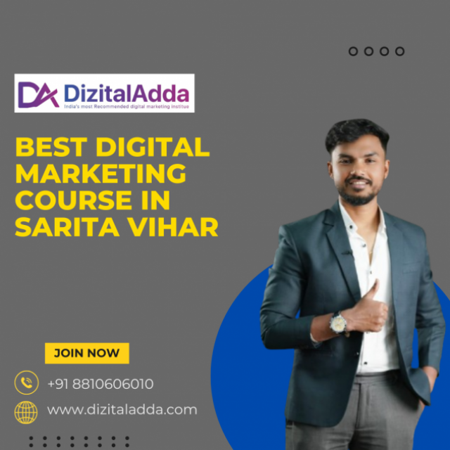 Best Digital Marketing Course in Sarita Vihar | Expert Training Institute