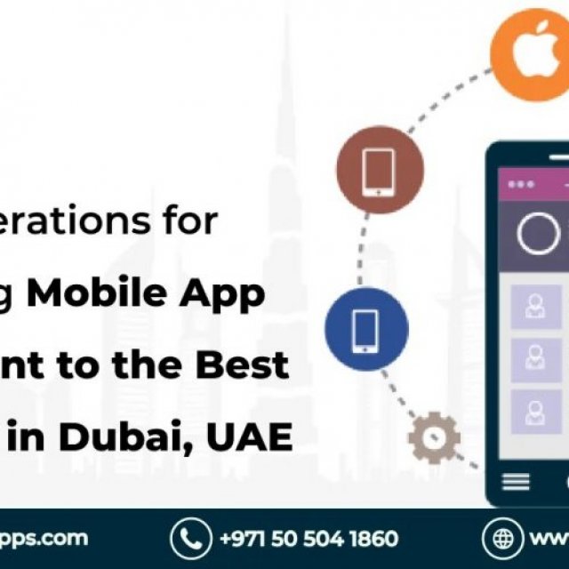 Mobile app development Dubai