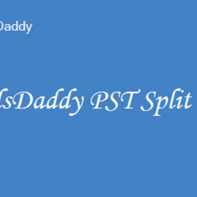 MailsDaddy PST Split Tool