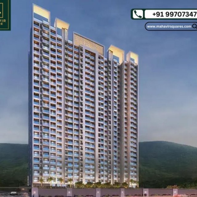 Mahavir Square Thane Damji Shamji Manpada 1 2 3 BHK Project