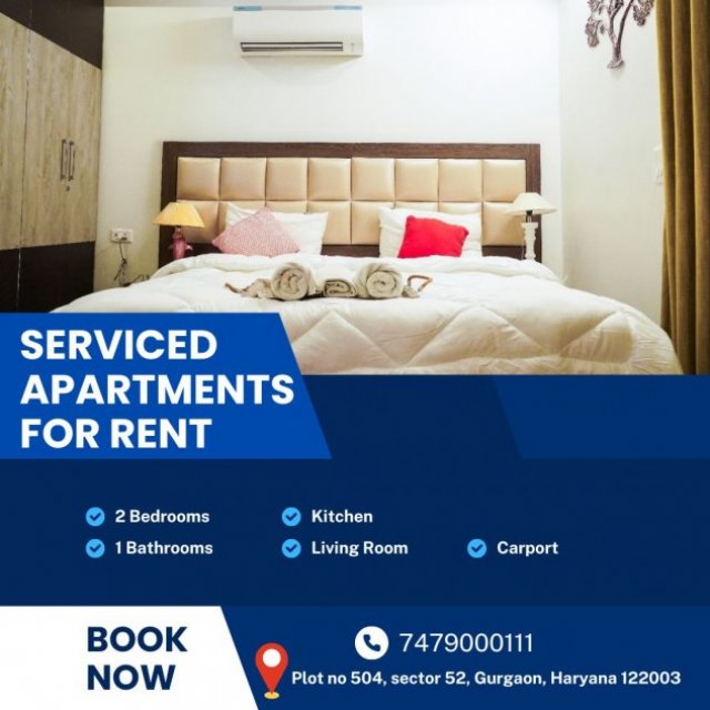 Serviced Apartments in Gurgaon - Perfect for Corporate & Family Stays