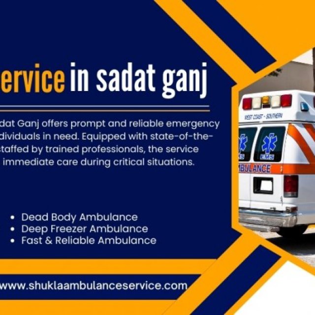 Ambulance Service in Sadatganj