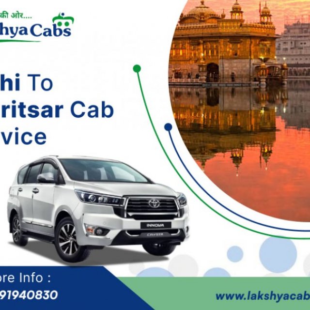 One Way Delhi To Amritsar Cab Service