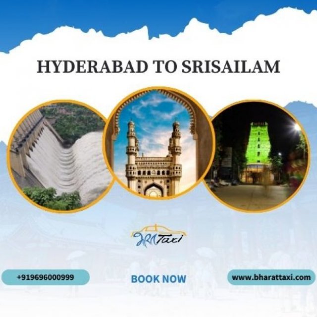 Hyderabad to Srisailam Taxi