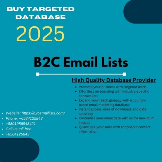 B2C Email Lists