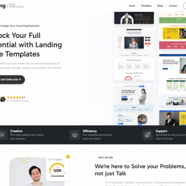 Landing Page Templates