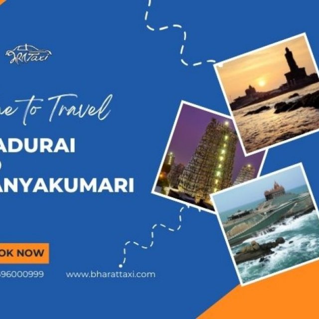 Madurai to Kanyakumari Taxi