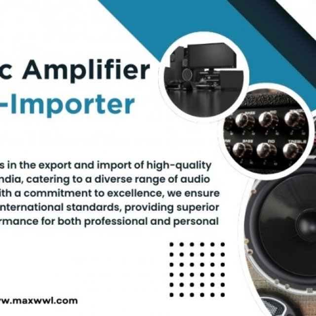 Electronic Amplifier Exporter - Importer in India