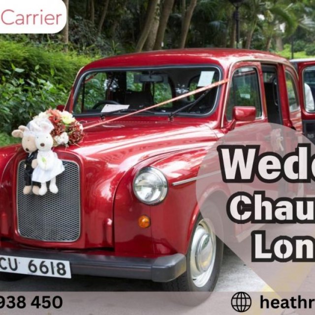 Wedding Chauffeur Hire - Elegant Rides for Your Special Day with Heathrow Carrier