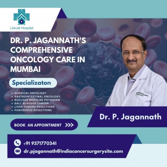 Dr. P. Jagannath Oncologist Lilavati hospital Mumbai