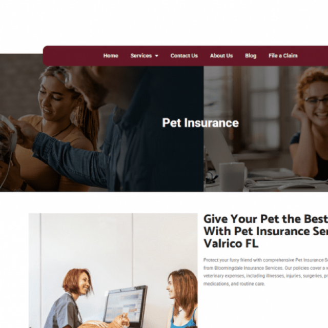 Pet Insurance Services in Valrico FL - Pet Insurance Company