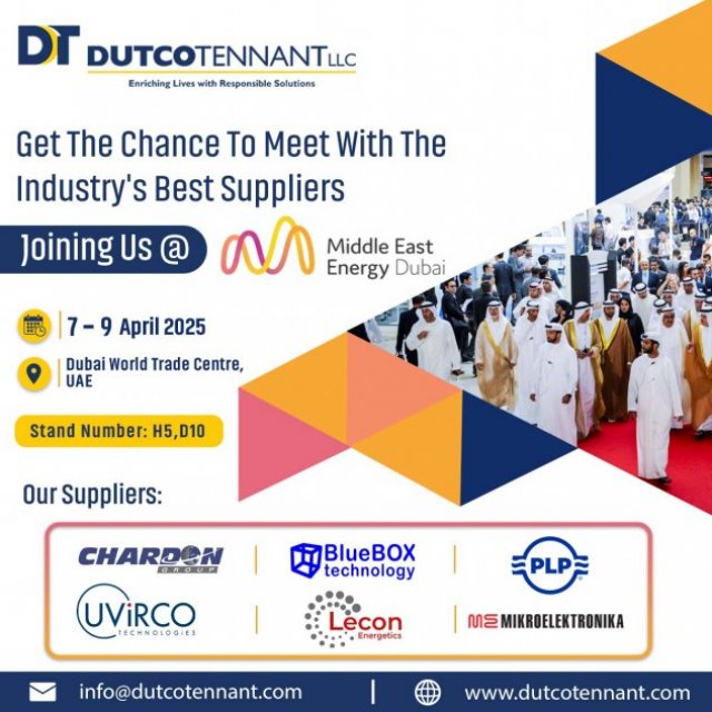 Dutco Tennant to Participate in Middle East Energy 2025 - April 7-9