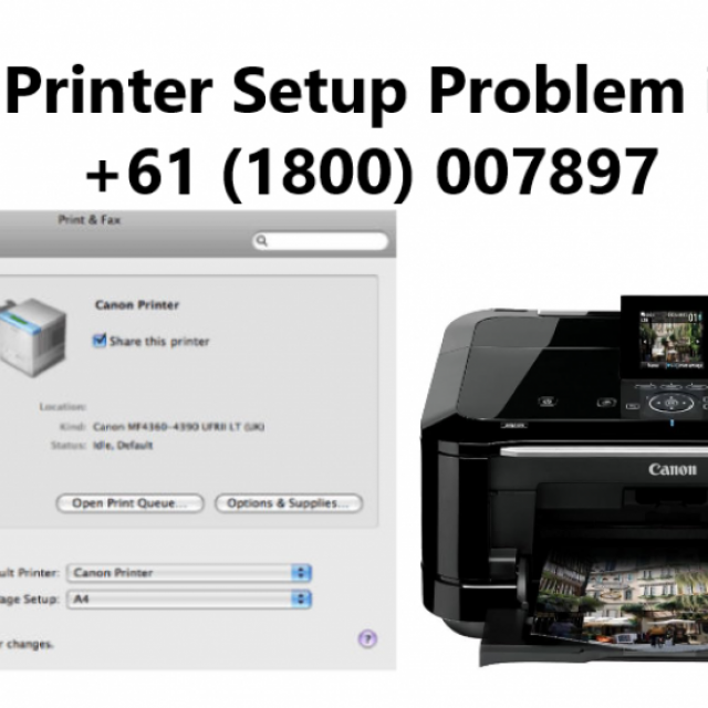 +61 (1800) 007897 Canon Printer Setup Problem in Mac