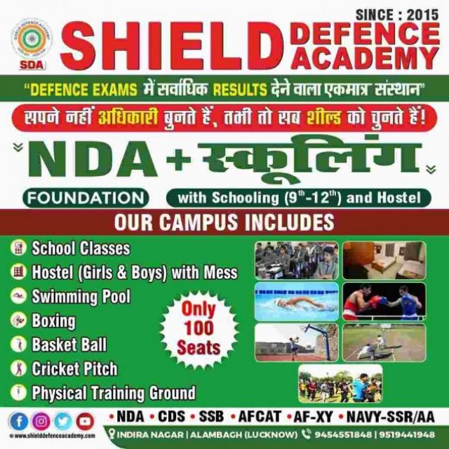 Best Coaching In Lucknow For SSB Interview 2025- Shield Defence Academy