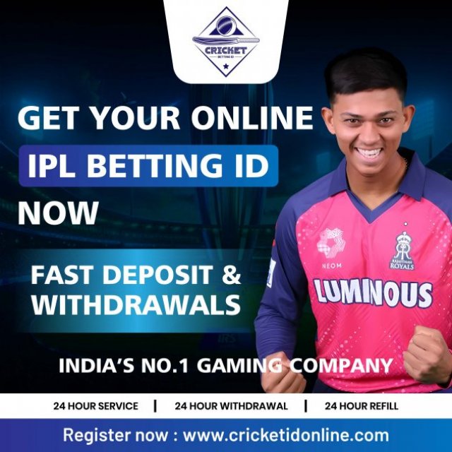 Get the Best Cricket Betting ID Online at Cricketidonline.com