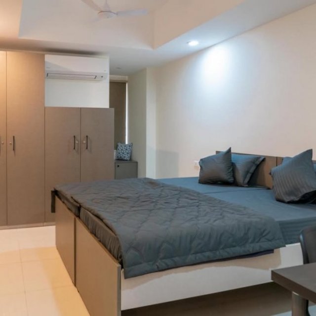 Serviced apartments for rent in kondapur, Hyderabad - Living quarter