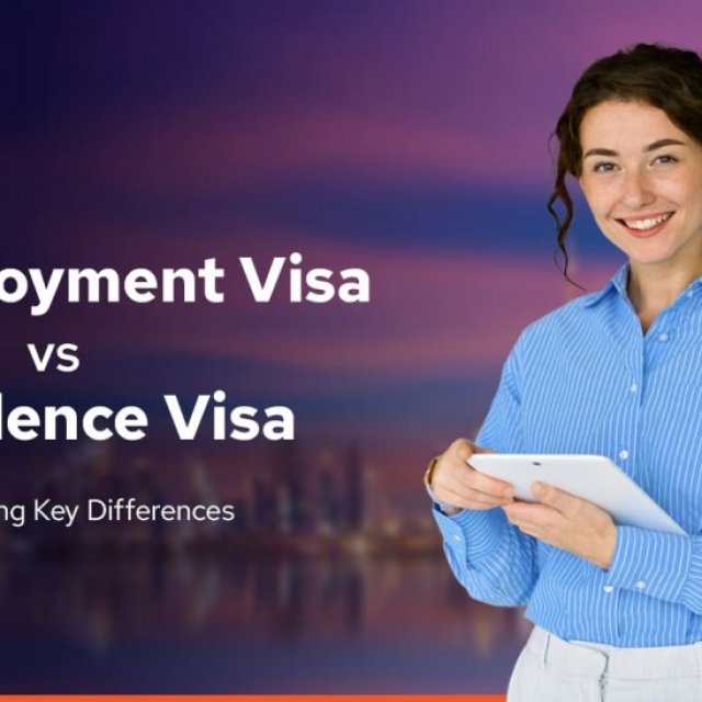 Difference Between Employment and Residence Visa in UAE