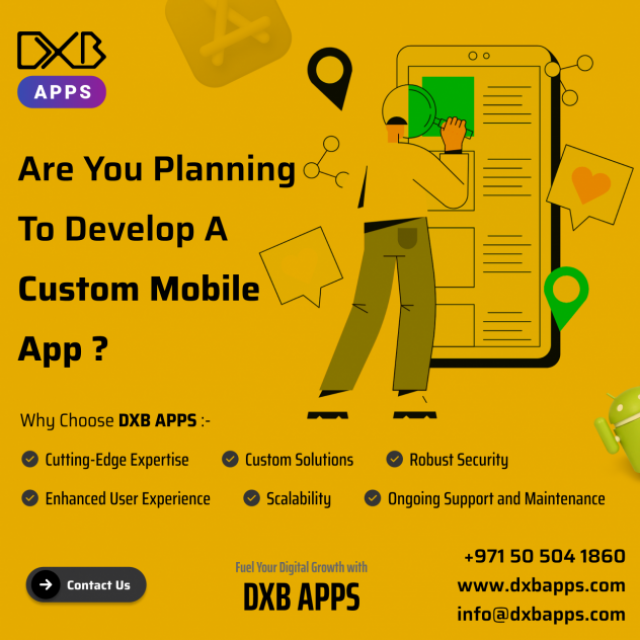 Trust DXB APPS as the advanced mobile app development company