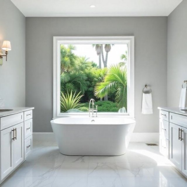 Custom bathroom remodeling services in Tampa