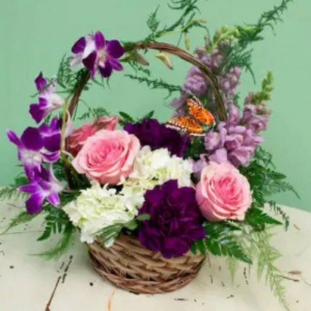 Flowers At Hilltop