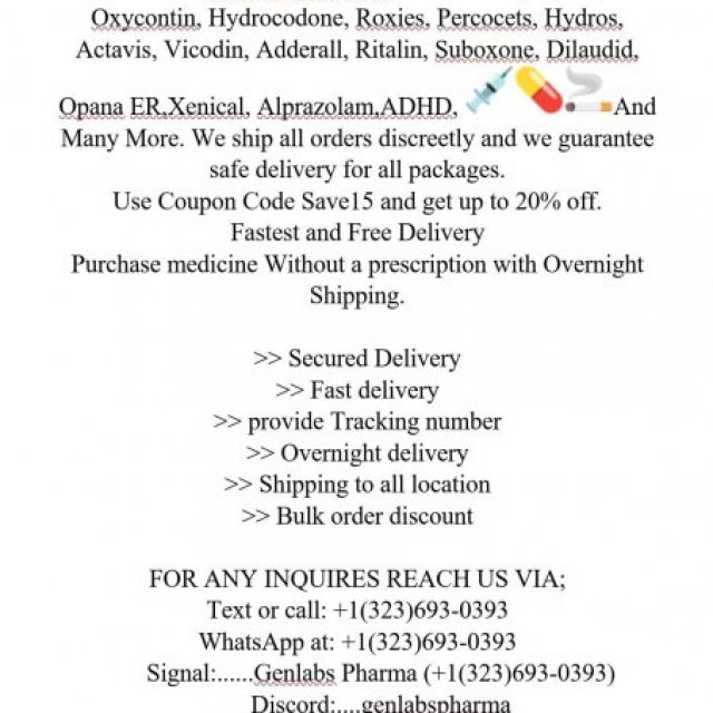 Hit Us:+1(323)693-0393 : Buy Xanax Online Secure & Affordable Price