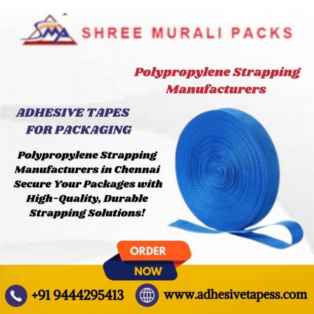 adhesivetapess | Polypropylene Strapping Manufacturers in Chennai