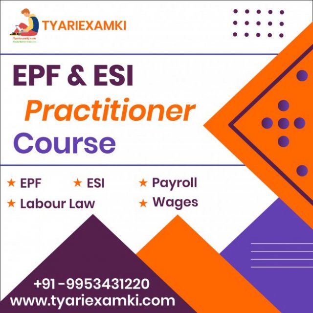 EPFand ESI Certification Course,