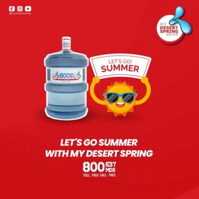 Mydesert Spring water Dubai