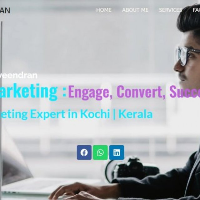 Shankar Raveendran - Digital Marketing Expert in Kochi