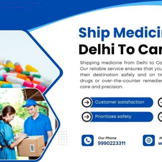 Ship Medicine From Delhi To Canada