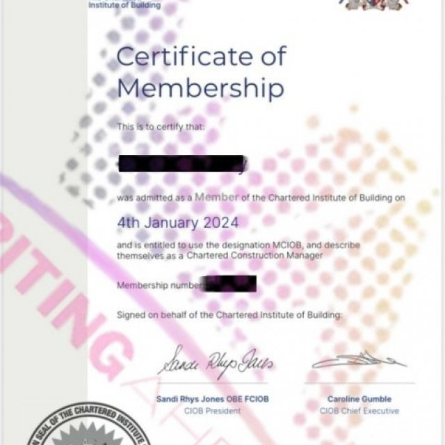 CIOB Professional Review By Writing Ahead