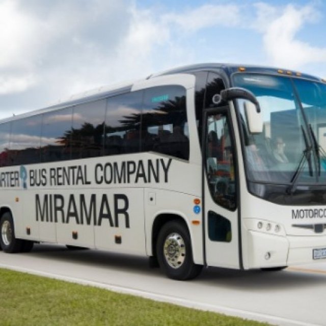Charter Bus Rental Company Miramar